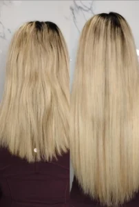 Blond detail duplicated